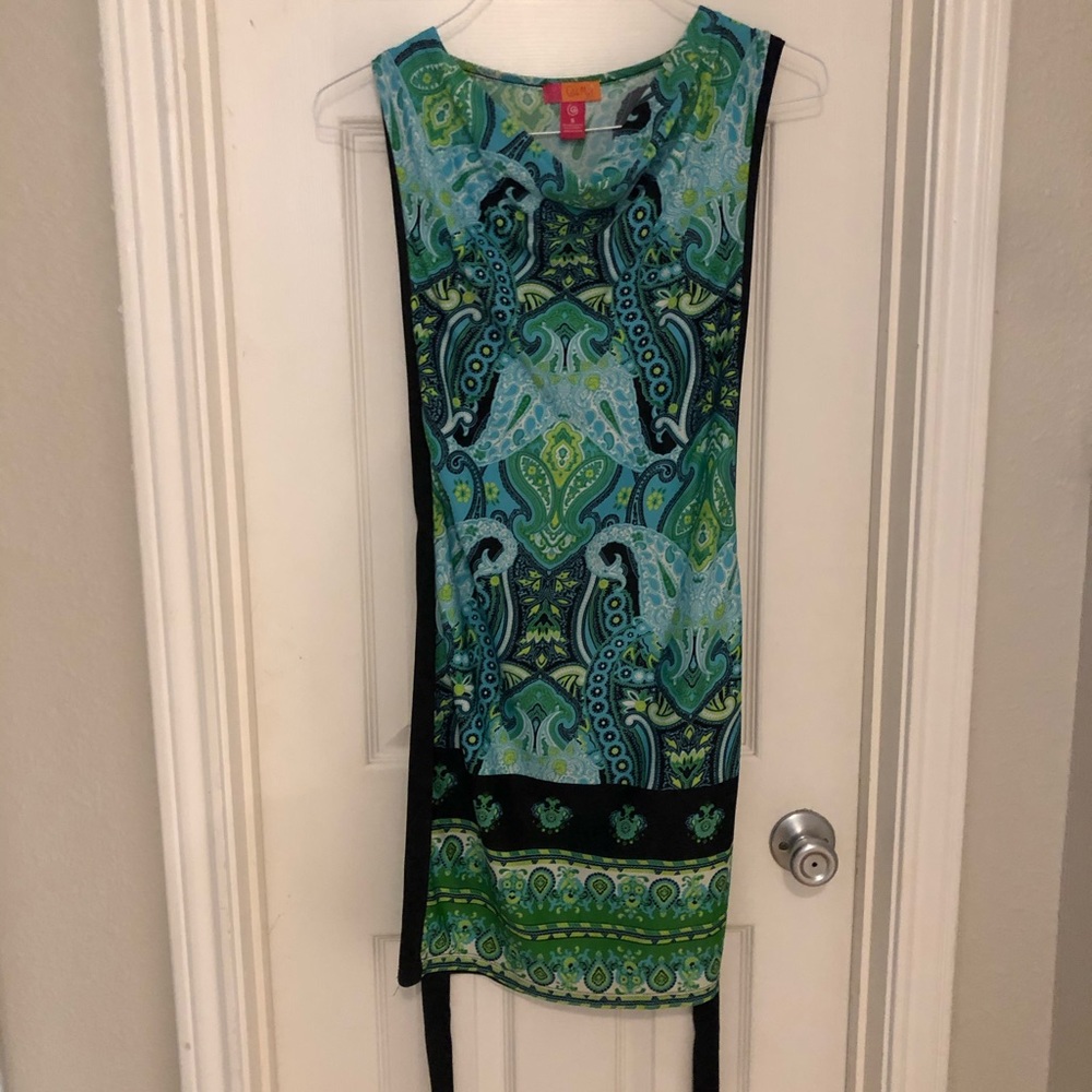 Retro printed dress